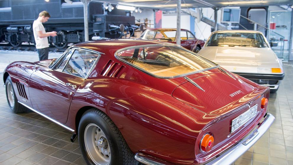 Vozy Ferrari v Národním technickém muzeu - 3