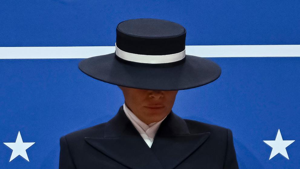 Melania Trumpová na inauguraci (5)