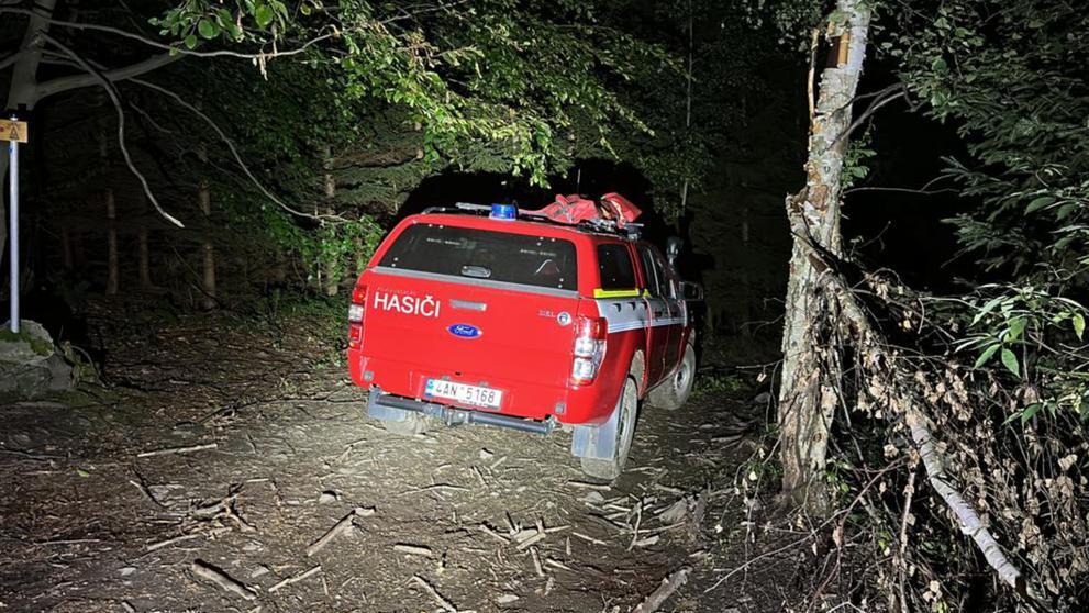 Z rozhledny na Děčínsku spadly děti