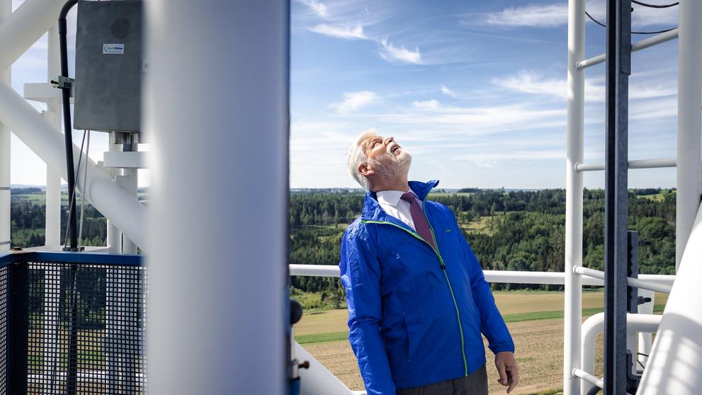 Petr Pavel na observatoři Košetice