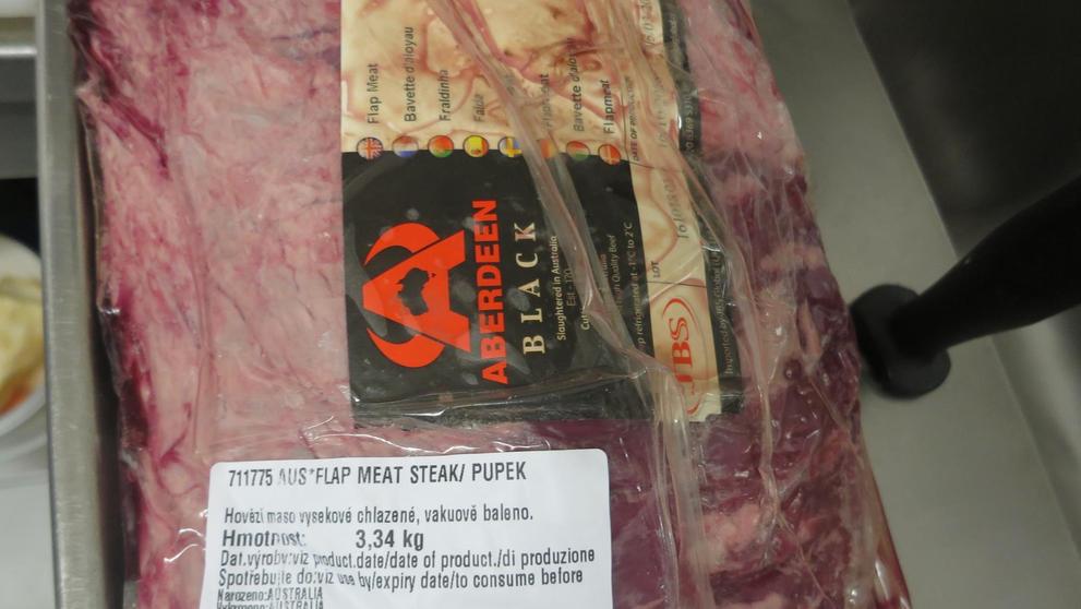 Špatné uvedení původu hovězího masa v restauraci - 1