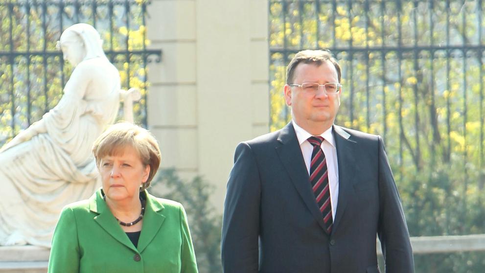 Angela Merkelová v Praze - 3