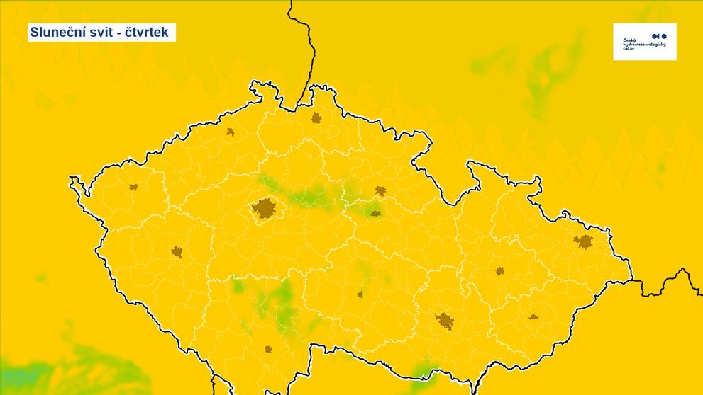 Sluneční svit - čtvrtek