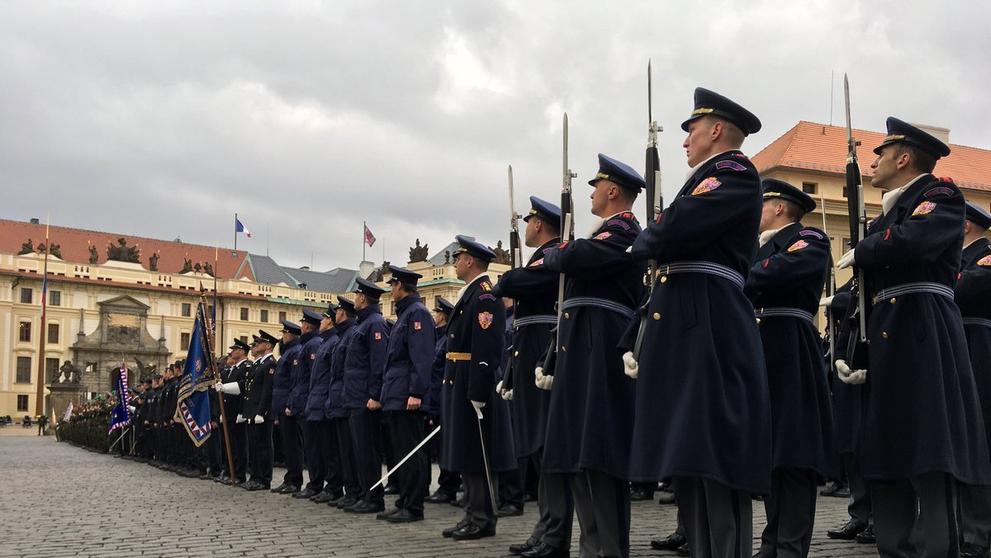 Slavnostní přísaha hasičů na Hradčanském náměstí - 2