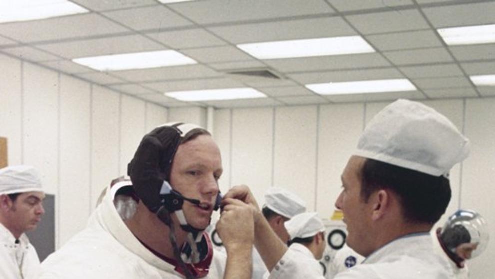 Neil Armstrong na měsíci - 3
