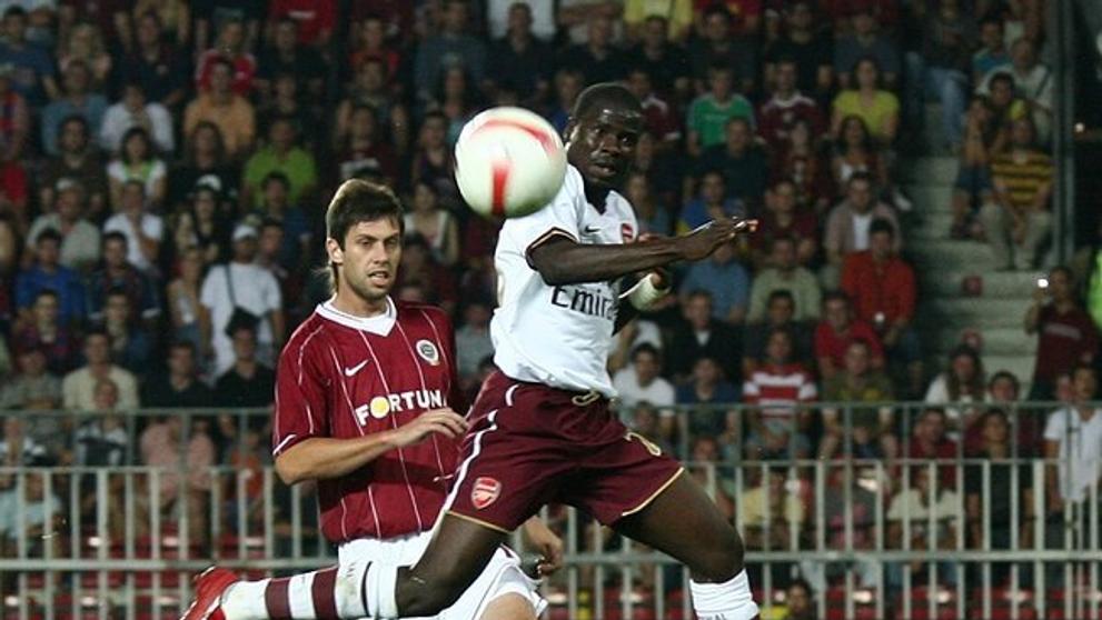 Sparta hrála s Arsenalem utkání 3. předkola Ligy mistrů.