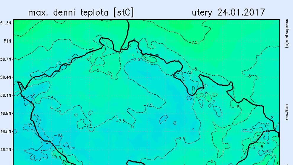 Počasí - úterý