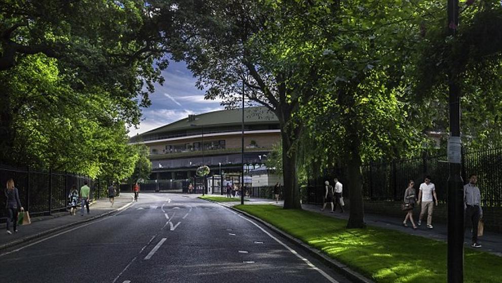 Architektonická studie: Wimbledon 2019 - 3