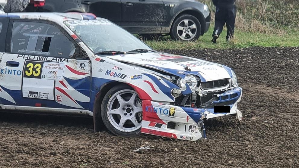 Nehoda na rally v Hořovicích