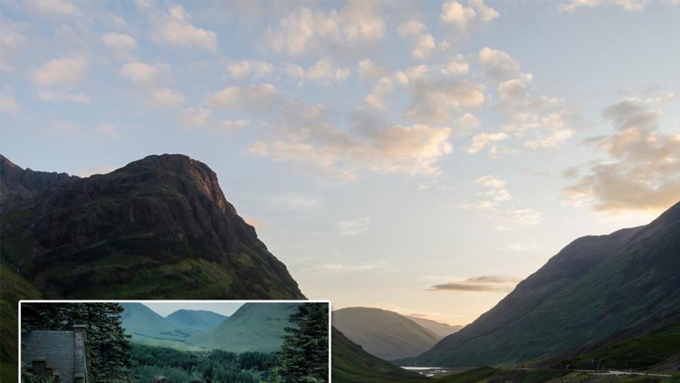 Krajina z Harryho Pottera - Glen Coe, Highland