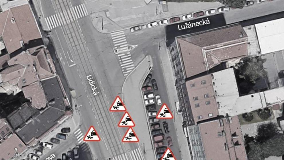 Nebezpečné křižovatky Brno - 2
