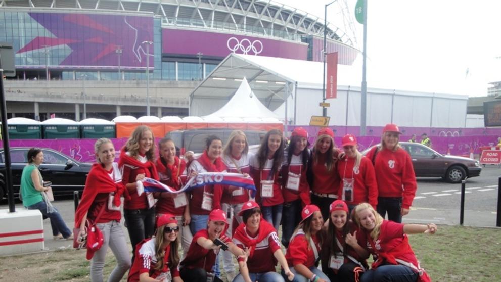 Vítězky Coca Cola Školského poháru na olympiádě - 17