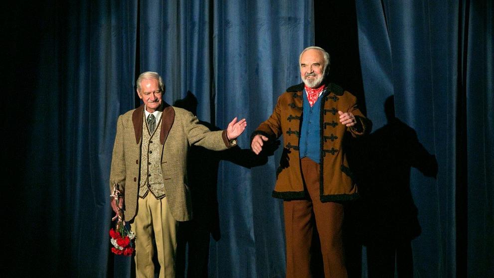Bořivoj Penc a Zdeněk Svěrák ve hře Záskok