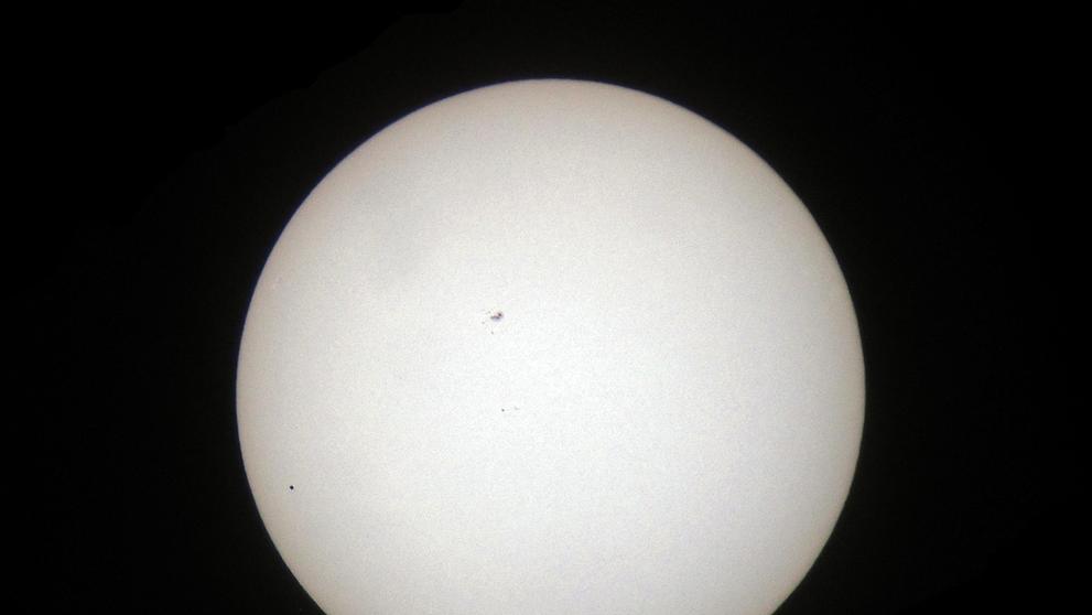 Přechod Merkuru přes Slunce - ČR - 1
