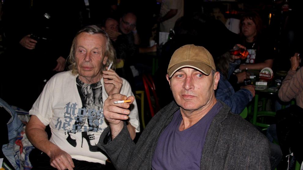 Svatopluk Karásek a Pavel Zajíček, 11. 11. 2012 Večer pro Ivana Magora Jirouse