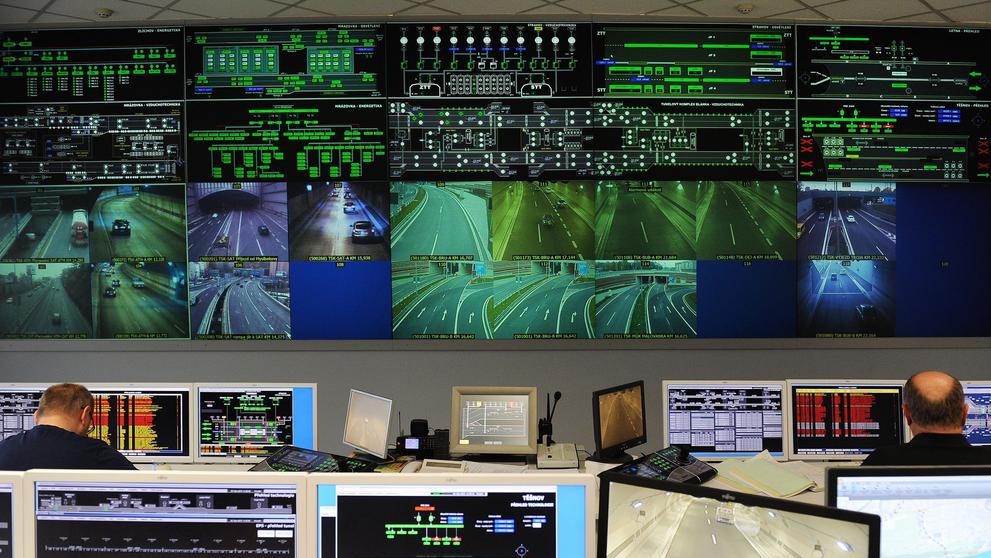 Řídící centrum pražských městských tunelů - 1