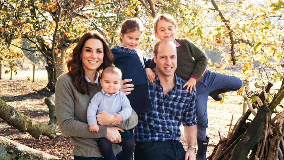 Vánoční přání od prince Williama a princezny Kate 2018