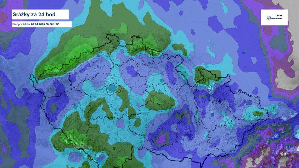 Mapa počasí