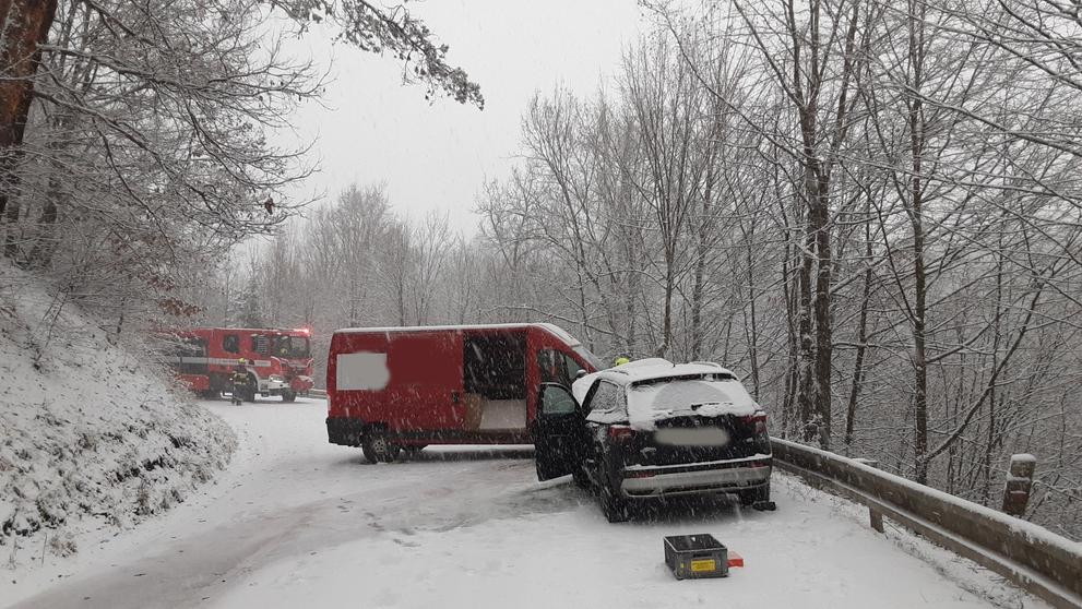 Dopravní nehoda v Olomouckém kraji (4)
