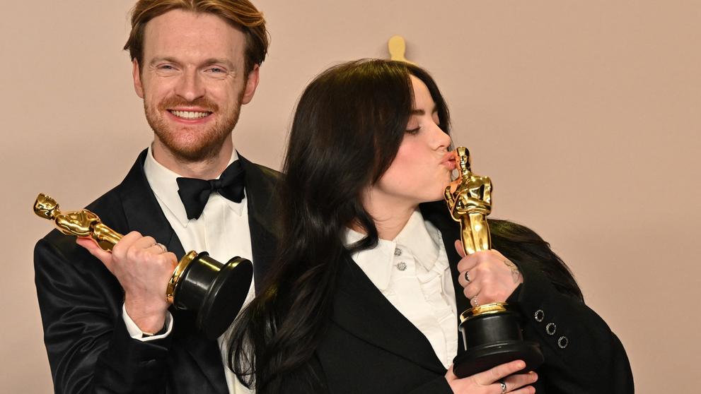 Finneas O´Connell a Billie Eilish, 10. 3. 2024 Předávání Oscarů