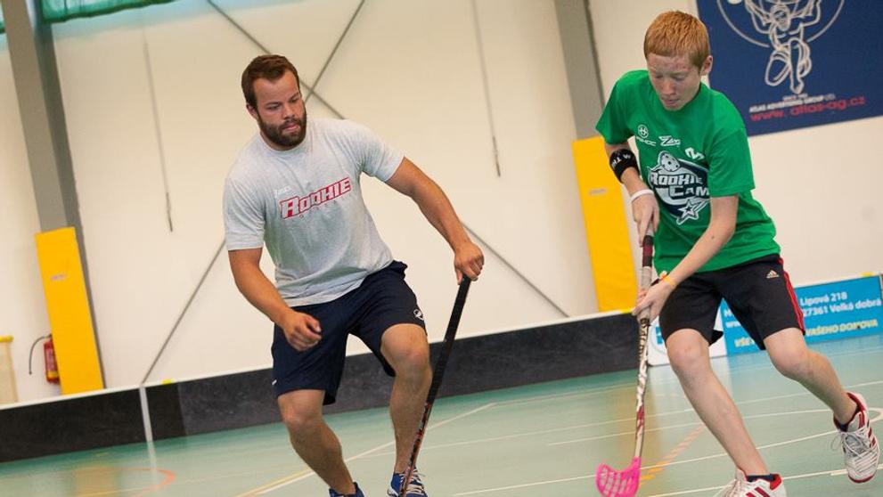 Radko Gudas na florbalovém Rookie Campu - 3