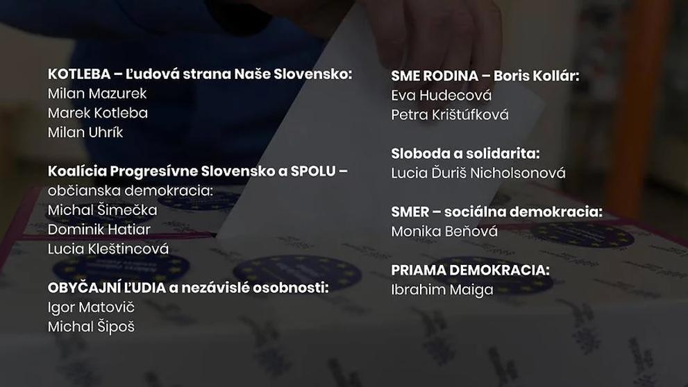 Výsledky studentských voleb na Slovensku - 1