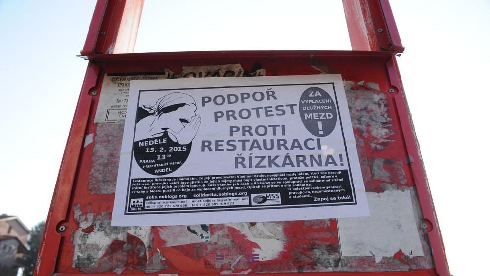 Aktivisté bojují proti restauraci Řízkárna - 11