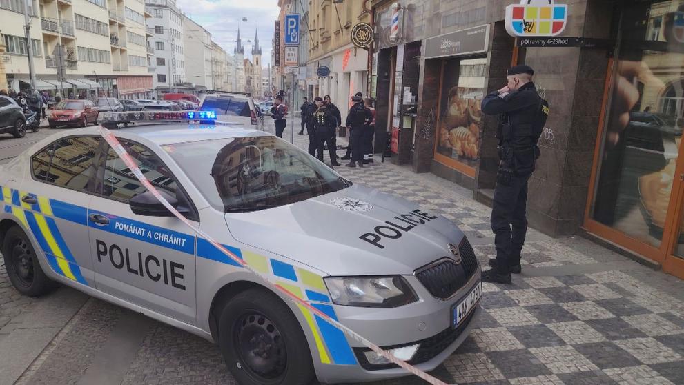 Pobodání v Praze na ulici Milady Horákové