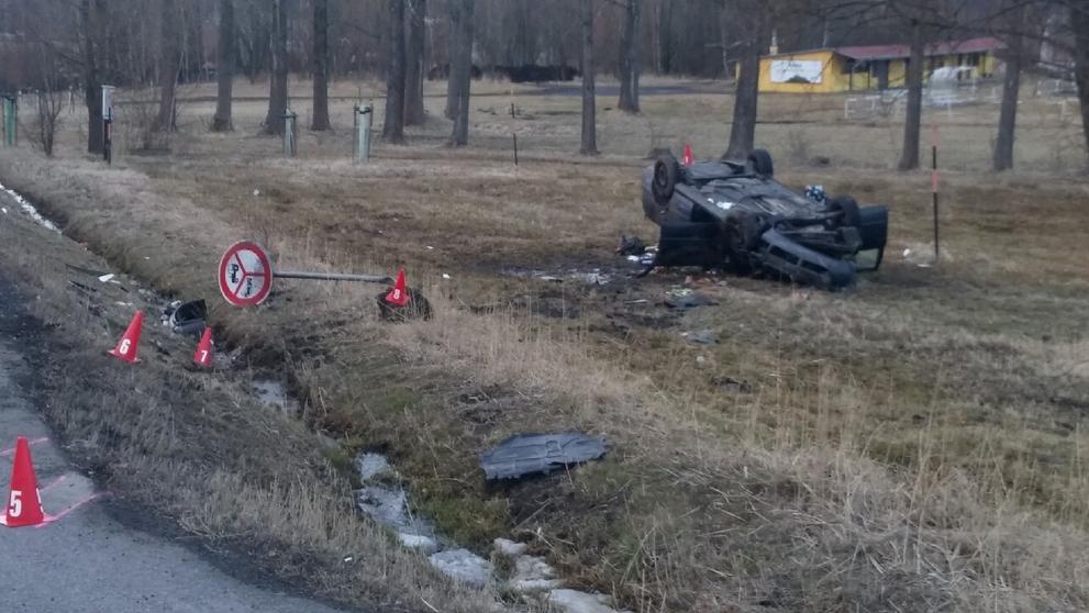 Tragická nehoda u České Kamenice