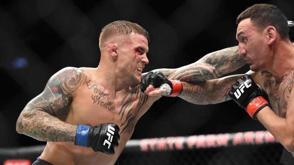Dustin Poirier a Max Holloway