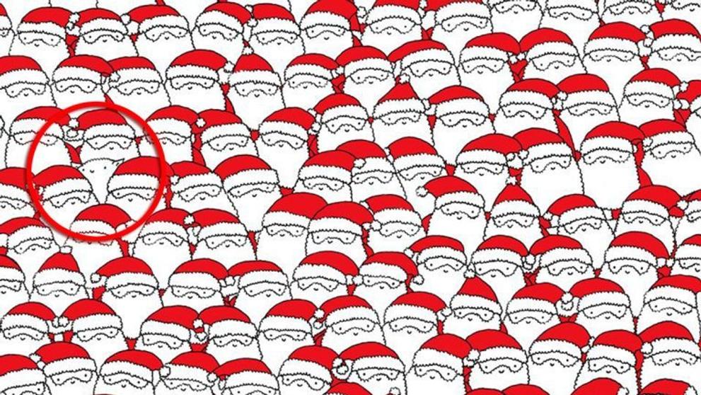 Najdi ovci mezi Santy - 1