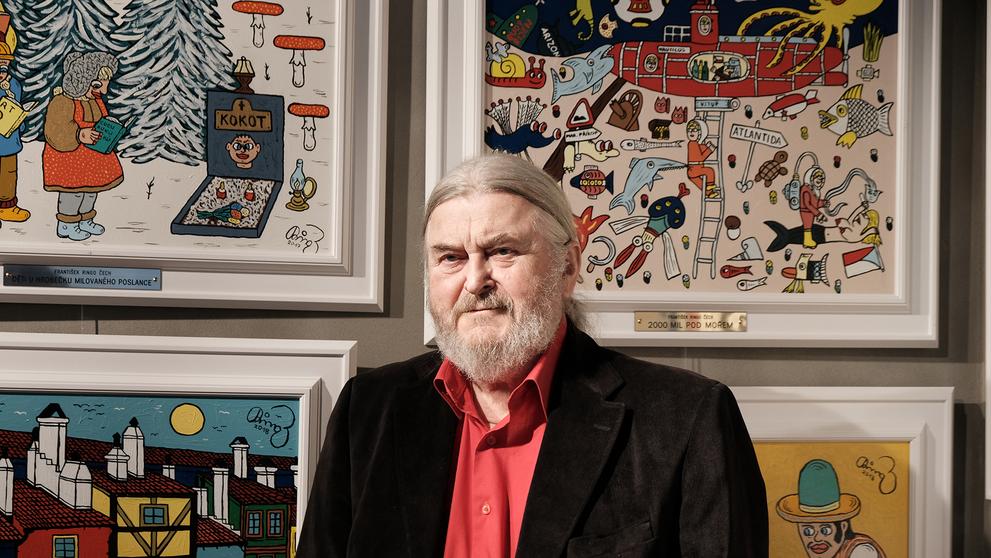 Vernisáž obrazů Františka Ringo Čecha - 2