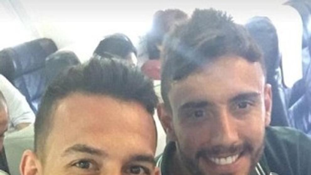 Danil Padilho a Alan Ruschel