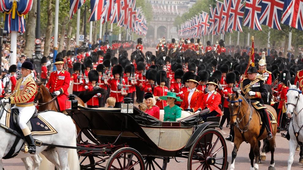 Královská rodina na Trooping The Colour, 17. 6. 2023 (5)