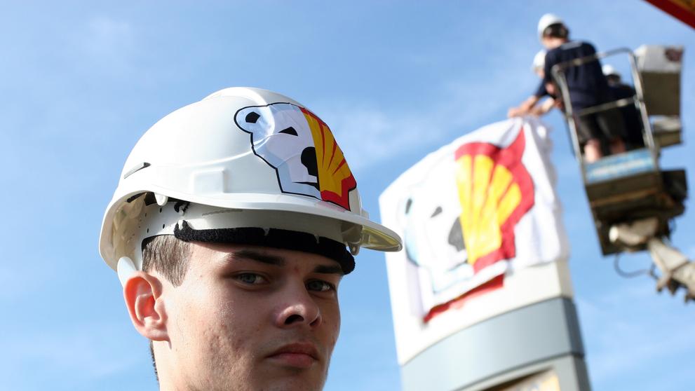 Protest Greenpeace proti těžbě ropy v Arktidě - 3