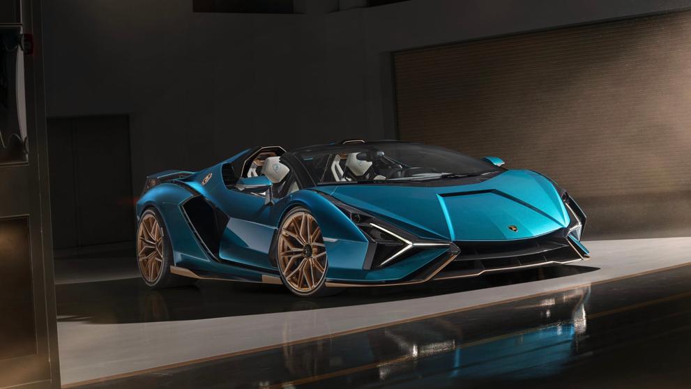Hybridní hypersport Lamborghini Sián - 23