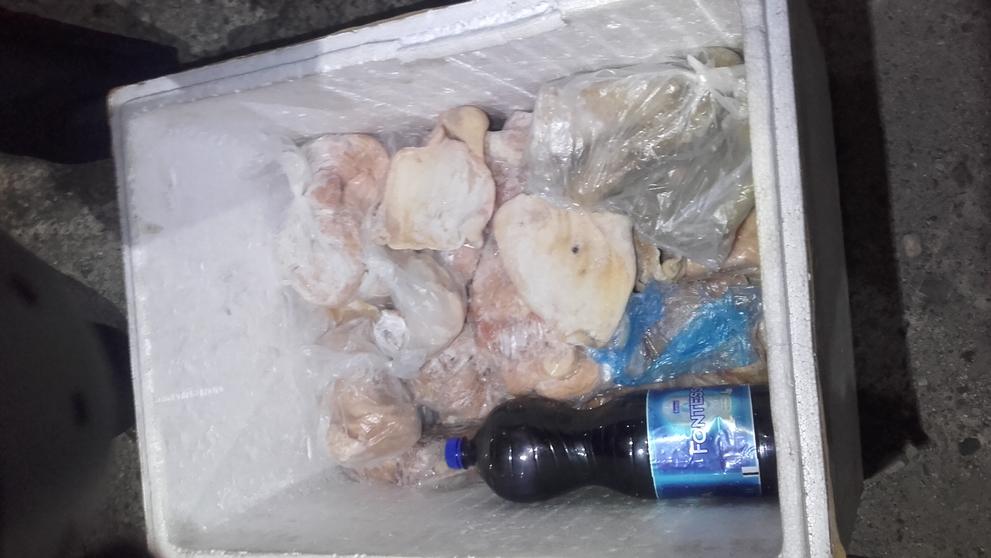 Přeprava 130 kg živočišných produktů v nevyhovujících podmínkách - 1