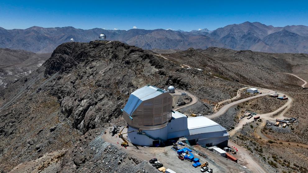 Dalekohled v observatoři Vera Rubin