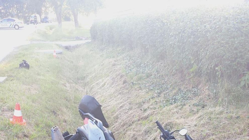Tragická nehoda motorkáře na Českokrumlovsku