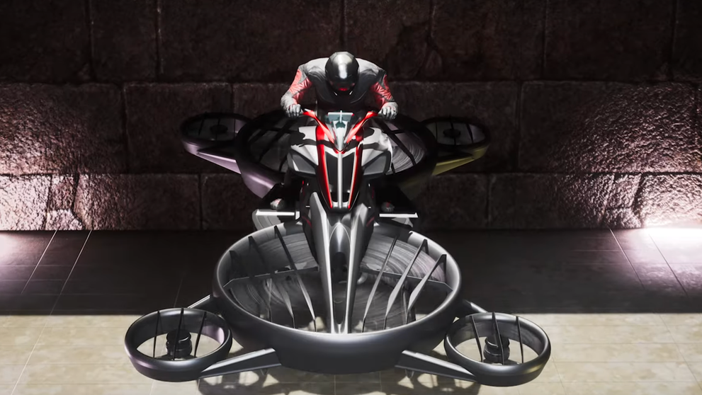 Japonský hoverbike XTurismo