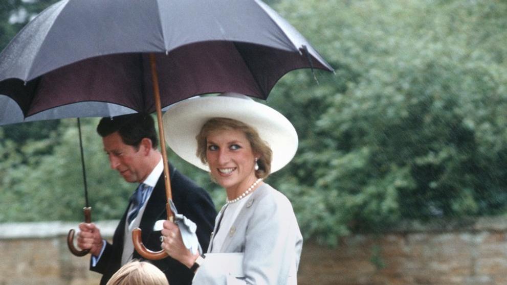 Princezna Diana s Charlesem a Williamem
