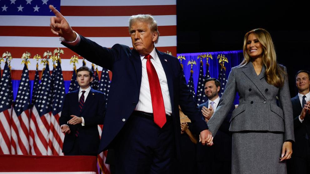 Donald Trump s manželkou Melanií Trumpovou