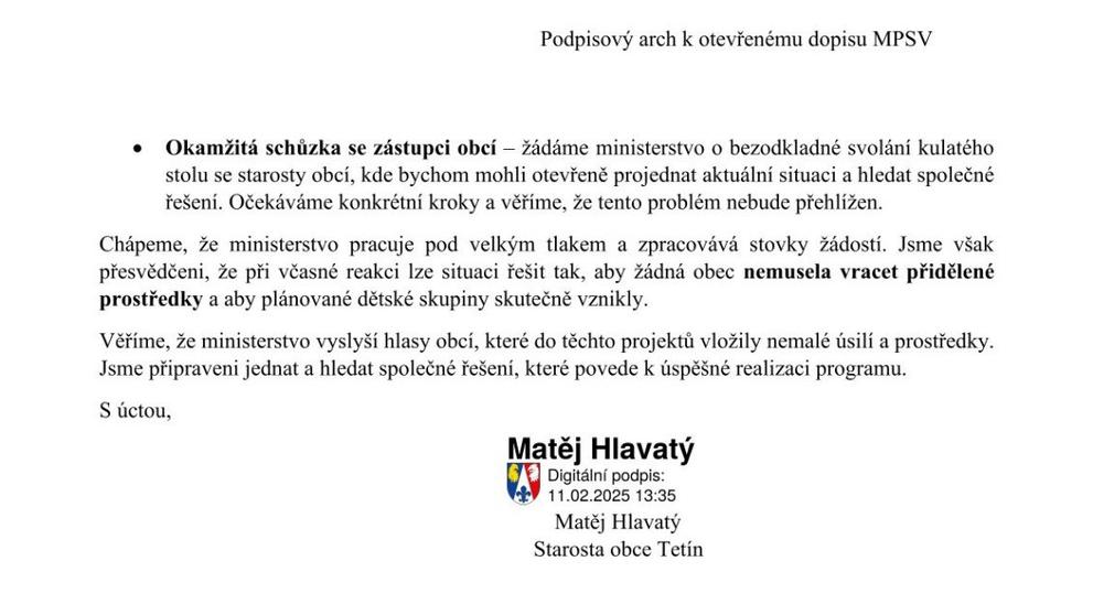 Otevřený dopis ministrovi práce a sociálních věcí ČR @matej_hlavaty (3)