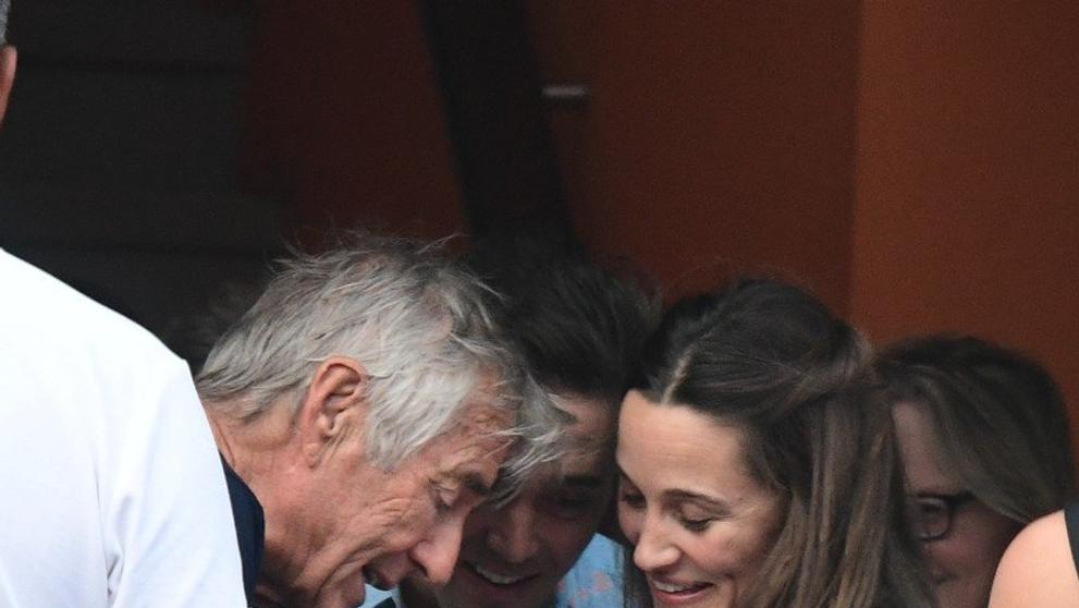 Pippa Middleton se svým miminkem