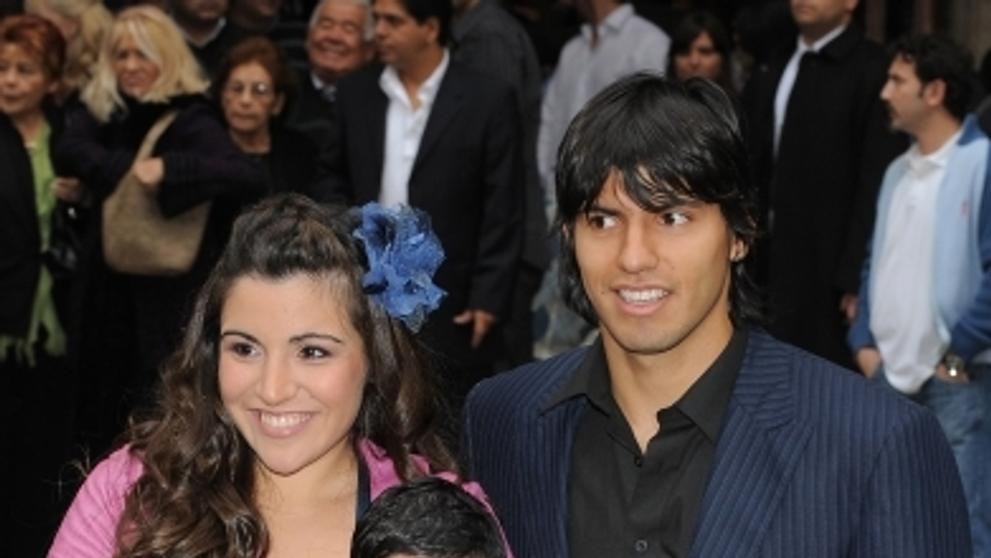 Sergio Aguero a Giannina Maradona - 4