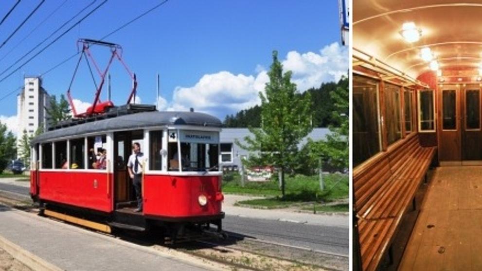 Tramvaj 117 z roku 1953 - 6MT