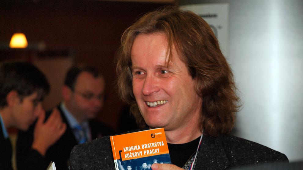 Petr Štěpánek a jeho Kronika Bratrstva Kočkovy pracky