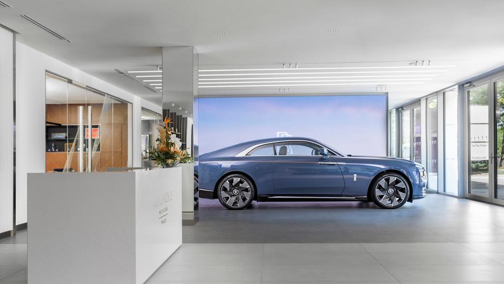 Showroom Rolls-Royce v Praze