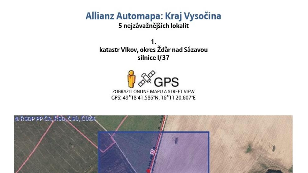 Silnice smrti v Kraji Vysočina - 1