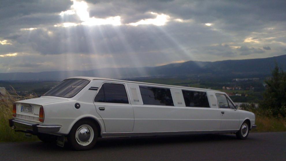 Škoda 120 jako limuzína